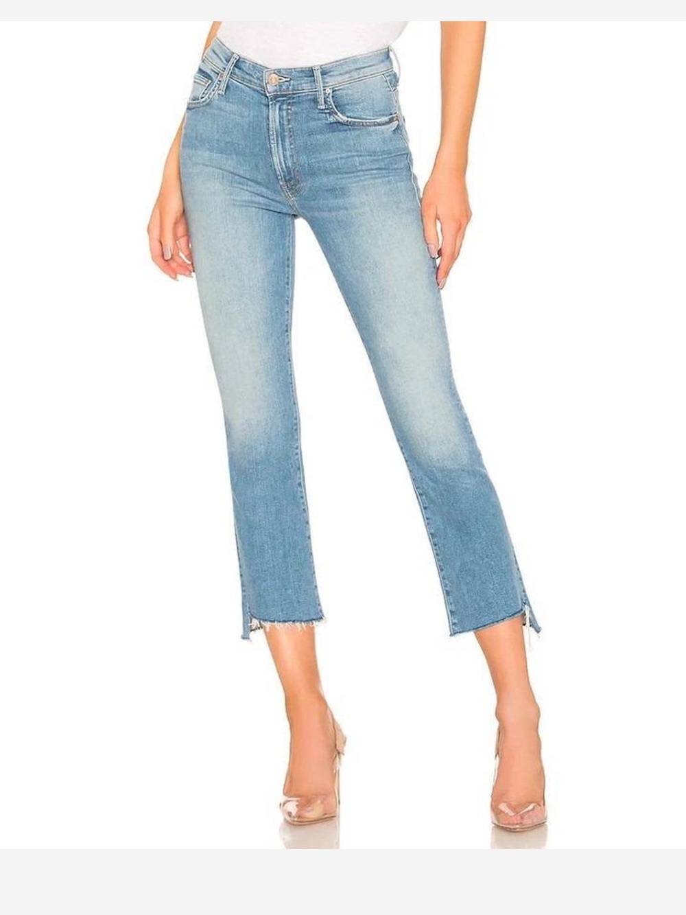 Mother Insider Crop step fray size 24 new